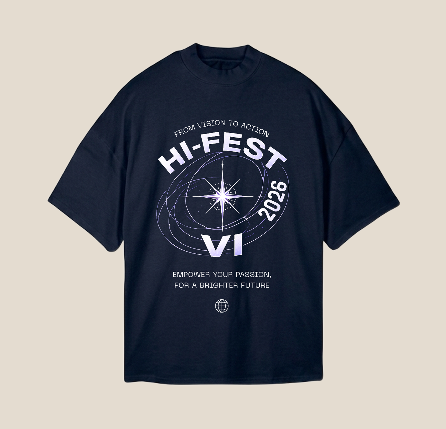 HI-MERCH Future Oversized Tee