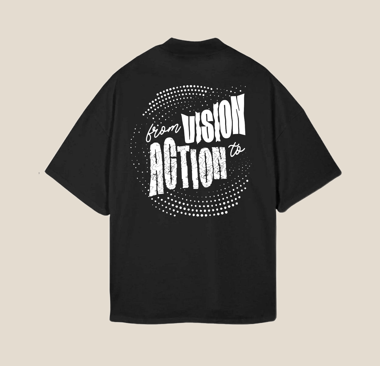 Vision To Action Oversized Tee
